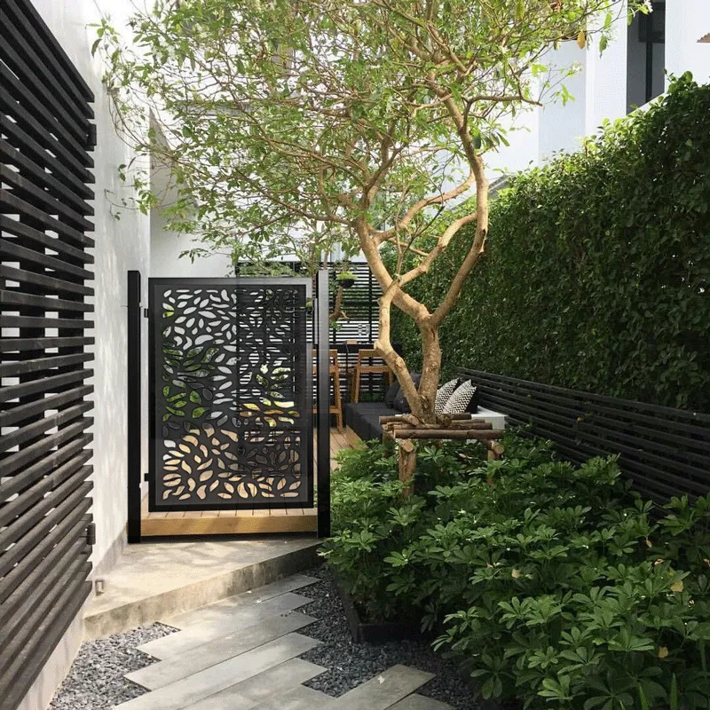 Cheap Popular High-quality Laser Cutting Steel Sheet Garden Gates