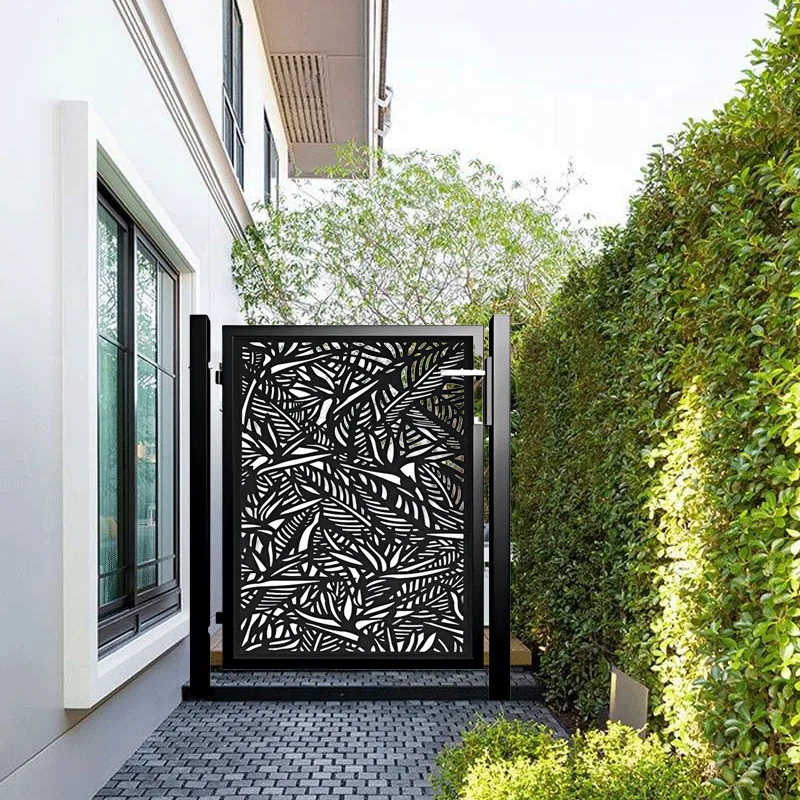 Cheap Popular High-quality Laser Cutting Steel Sheet Garden Gates