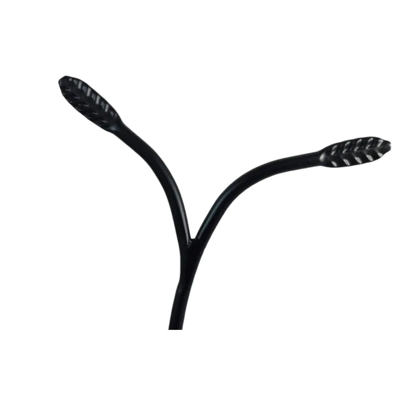 PVC Powder Coated Round Pipe Double Wing Entrance Gate