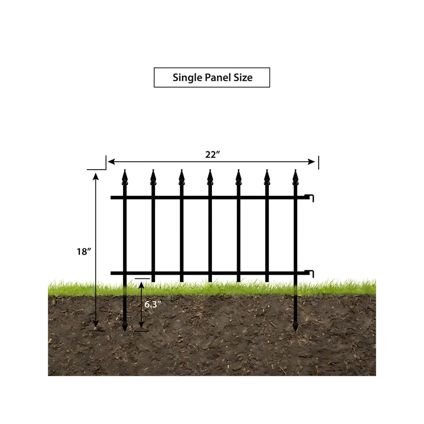 High Quality Beautiful and Cheap Price Small Border Fence
