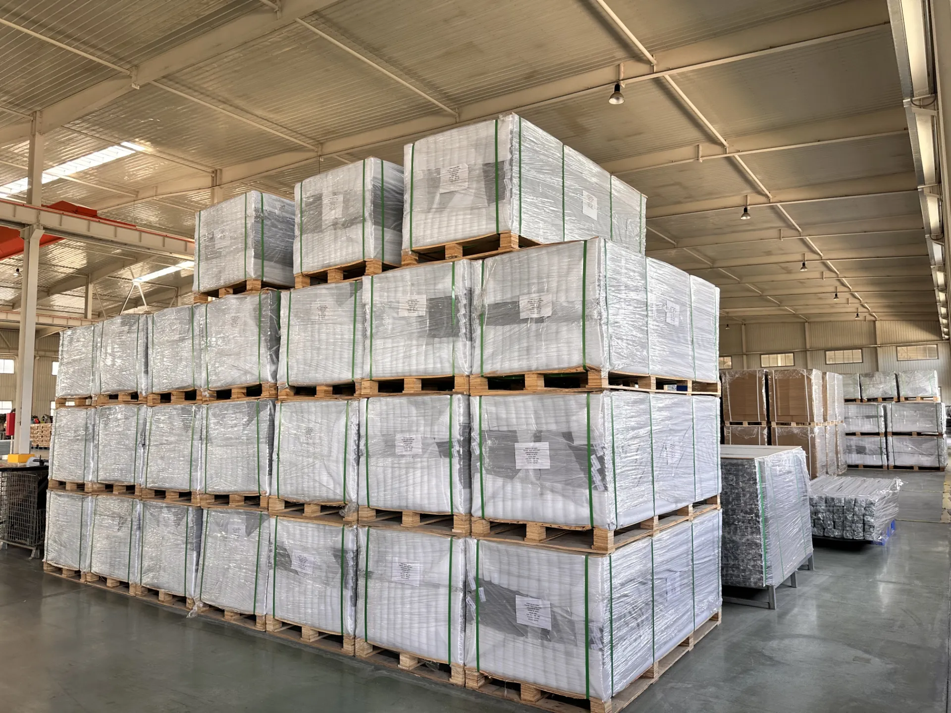 PVC Powder Coated Round Pipe Double Wing Entrance Gate