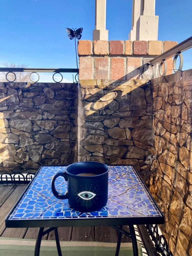 Fence Or Balcony Privacy Screen Decorative For Apartments Privacy Uv Protection For Outdoor Patio Porch Deck Pet Barriers