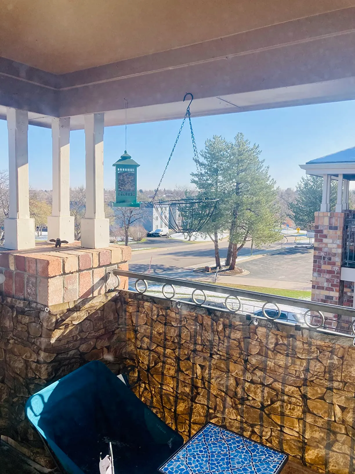 Fence Or Balcony Privacy Screen Decorative For Apartments Privacy Uv Protection For Outdoor Patio Porch Deck Pet Barriers