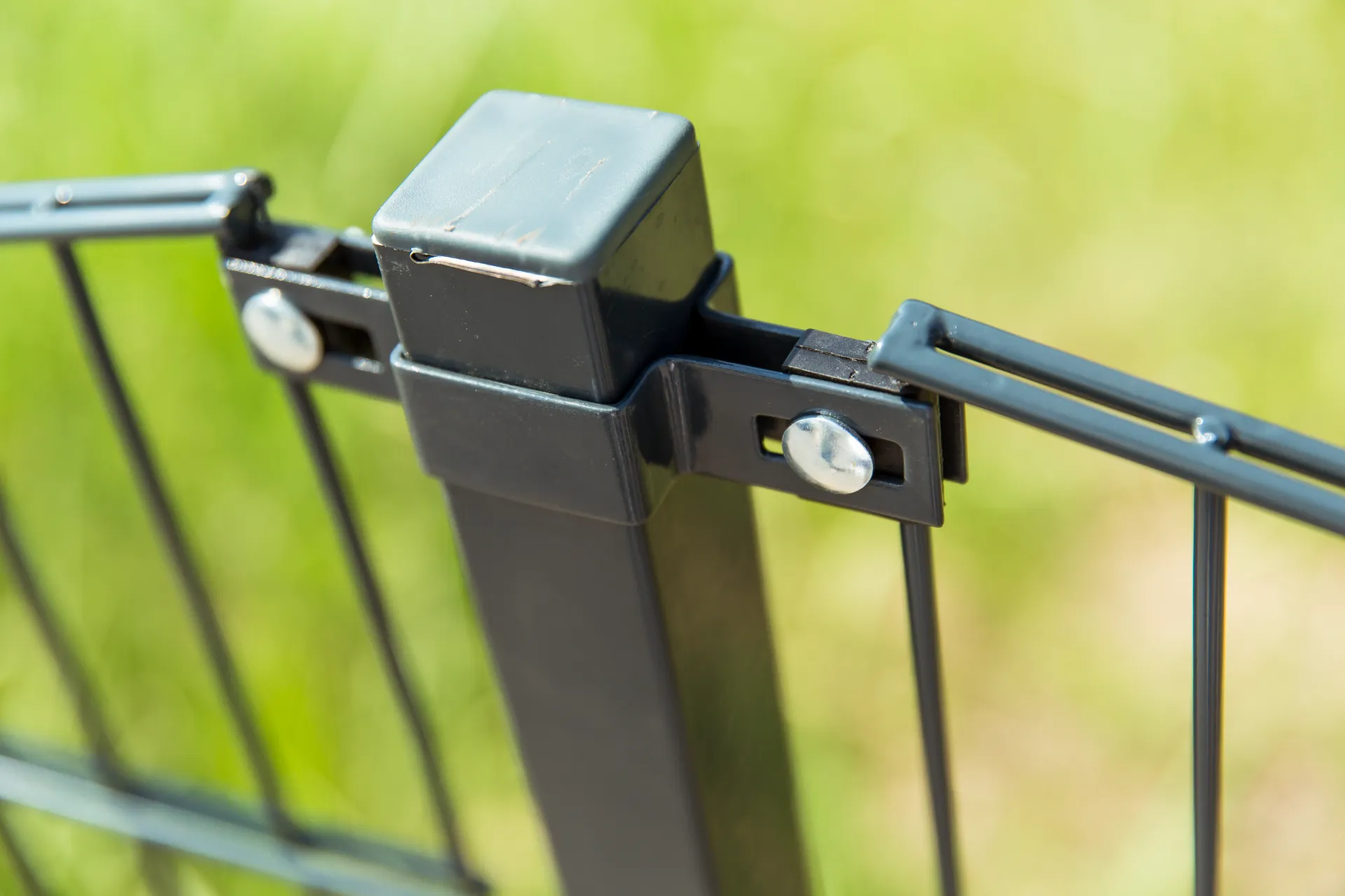 Diamond Shape Decorative 2D Panel Twin Wire Double Wire Panel Fence For Garden