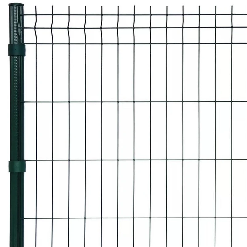 Sustainable Galvanized PVC Powder Coated 3D Welded Wire Panel Fence For Building Construction