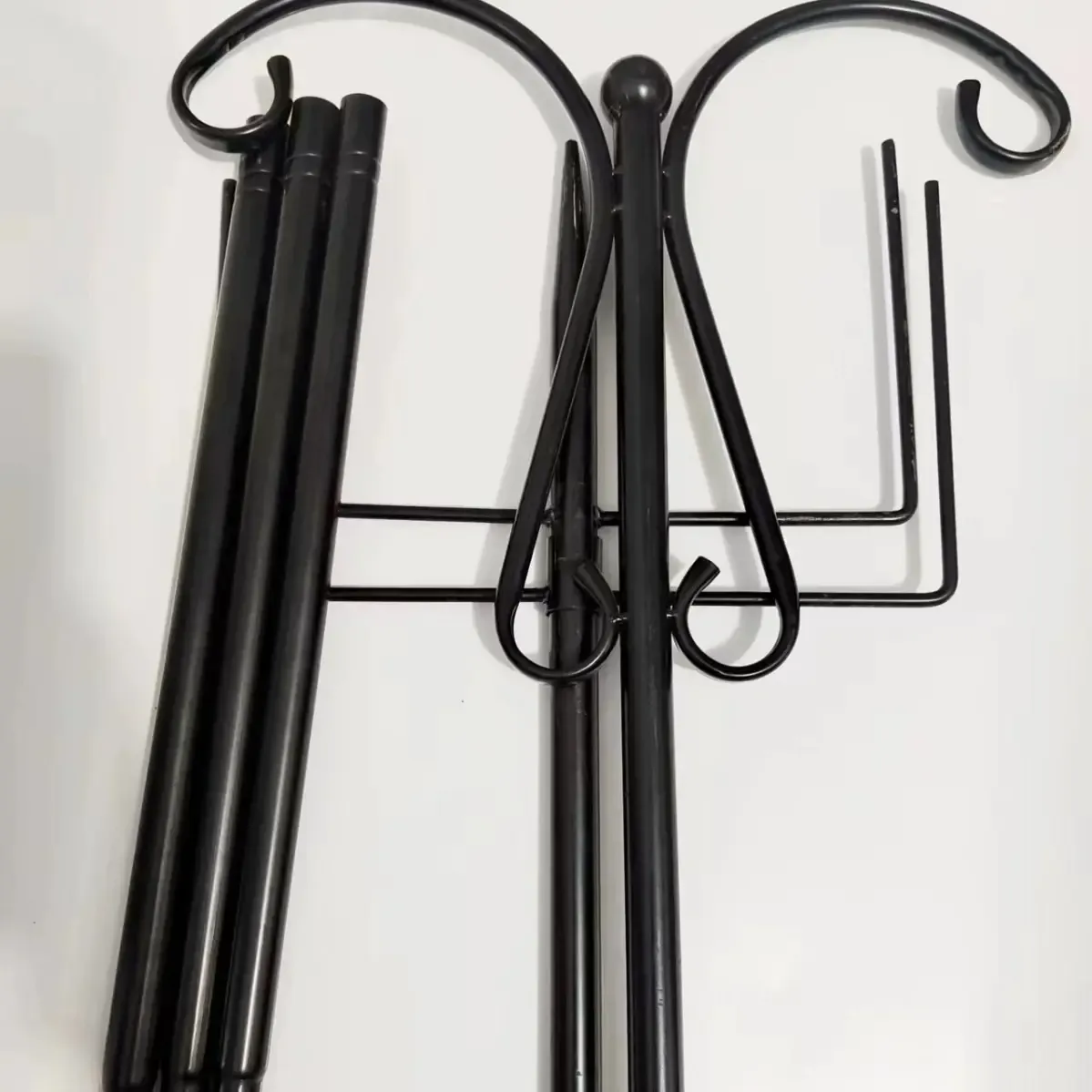 Double Shepherds Hook Rust Resistant Garden Ornament