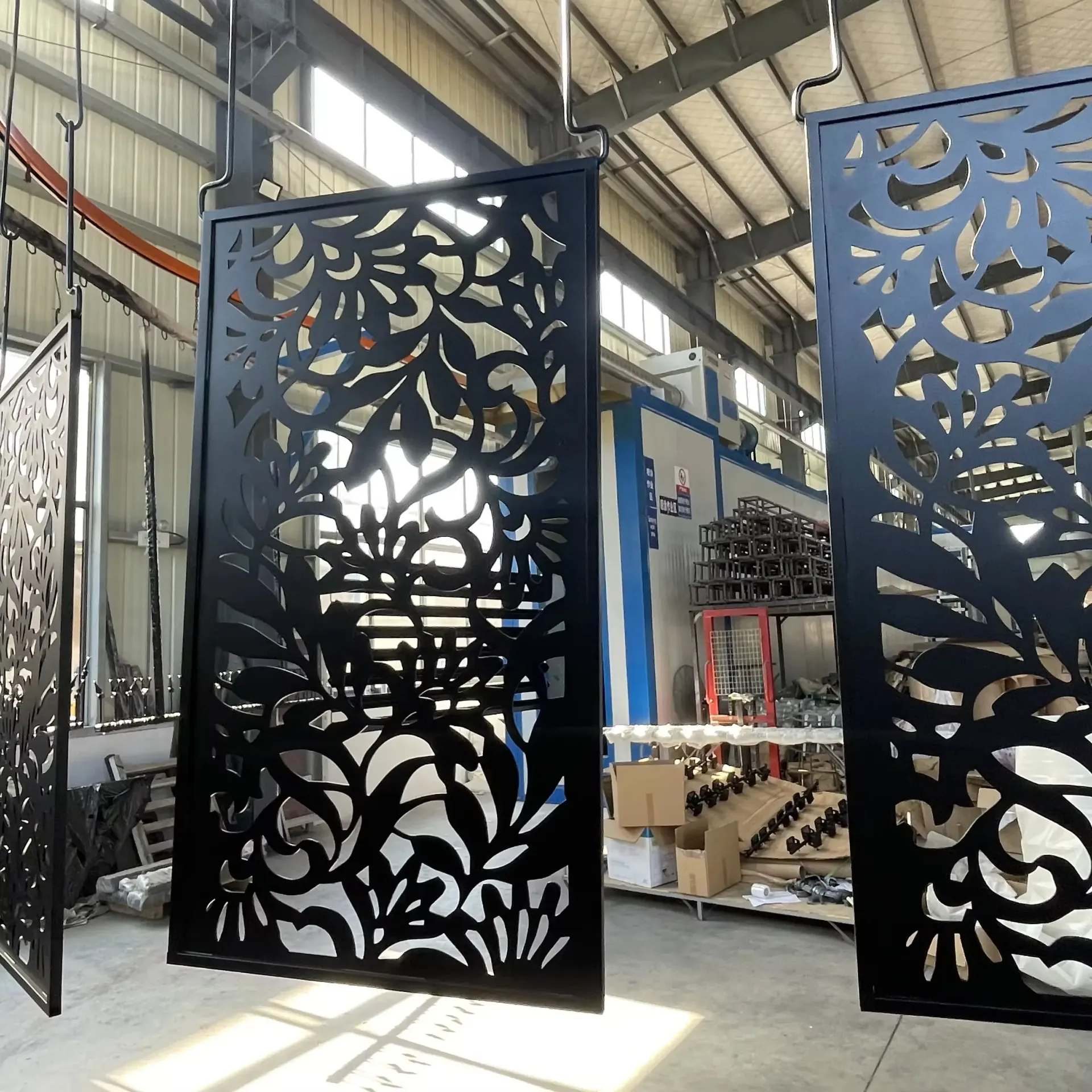 Laser Cut Metal Fence Privacy Panels Screen Decorative Fence Laser Cut Wall Panel
