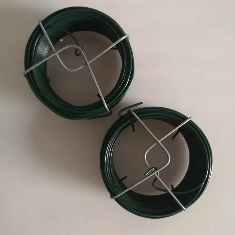 Small Coil Galvanised & PVC Coated Garden Wire