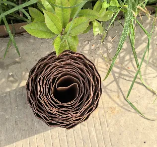Landscape Edging Border Corrugated Galvanized Steel / Corten Steel Fence Garden Edging for Borders Flower Bed Lawn