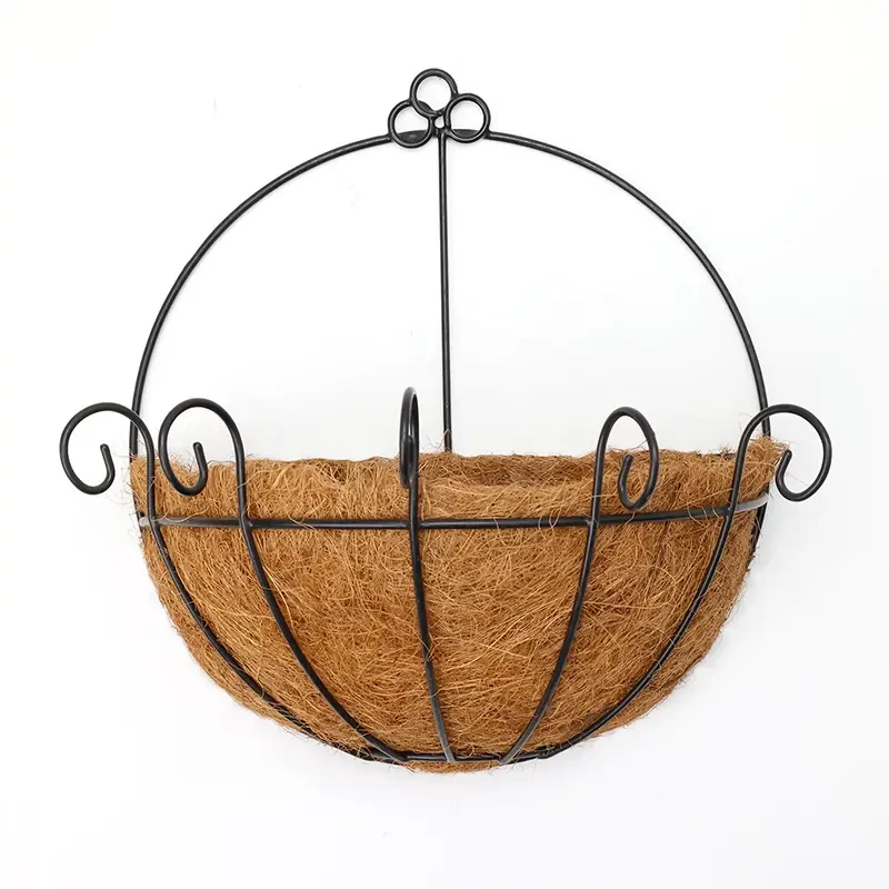 Coconut Palm Hanging Baskets | Wall-Mounted, Coco Liner
