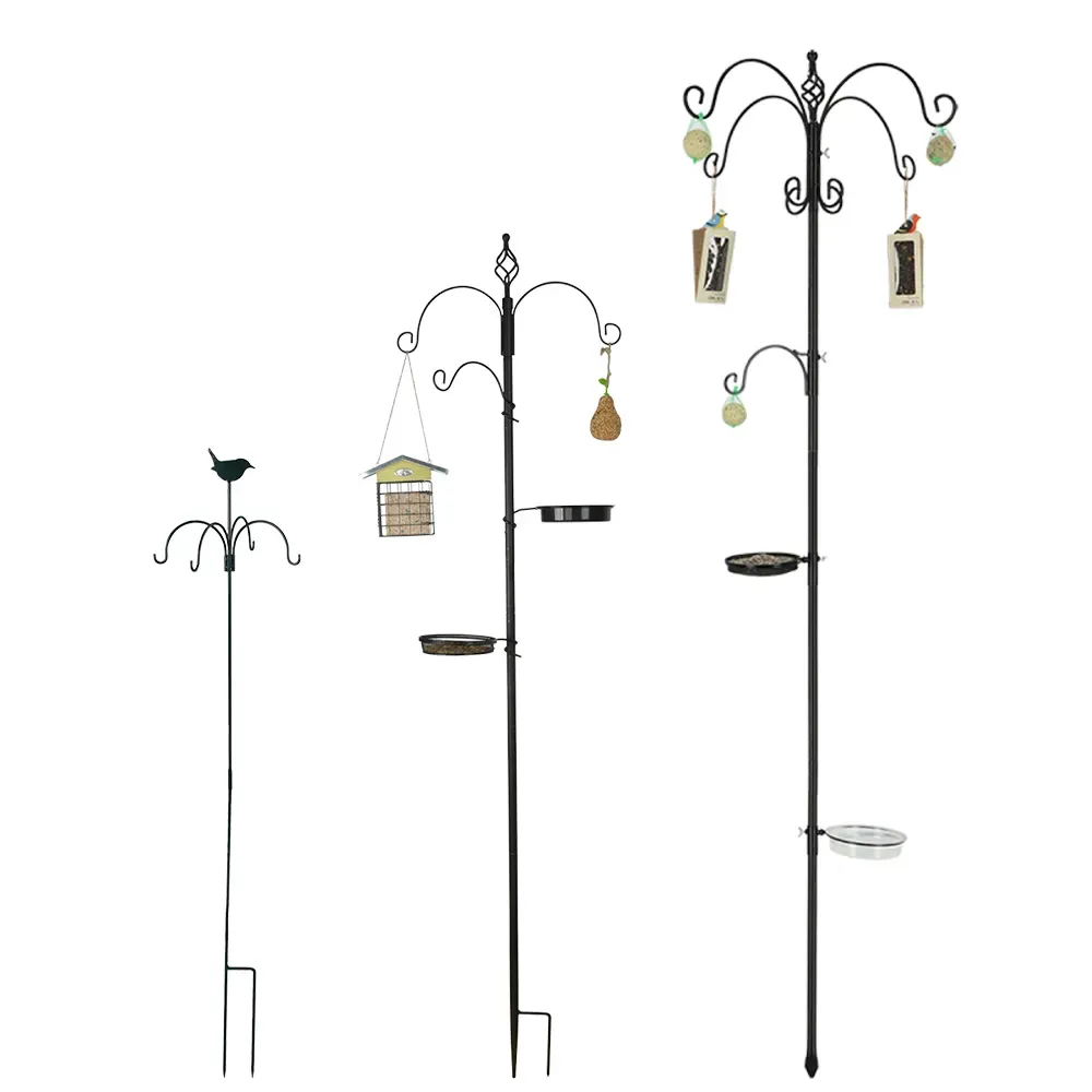 Double Shepherds Hook Rust Resistant Garden Ornament