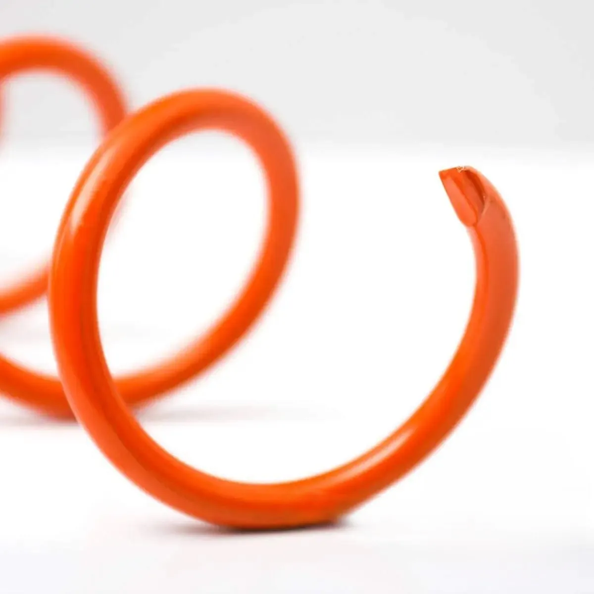 Spiral Anchor With Folding Ring