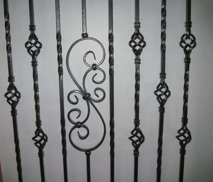 Durable Garden Steel Ornate Gate Steel Single Double Wrought Iron Gate