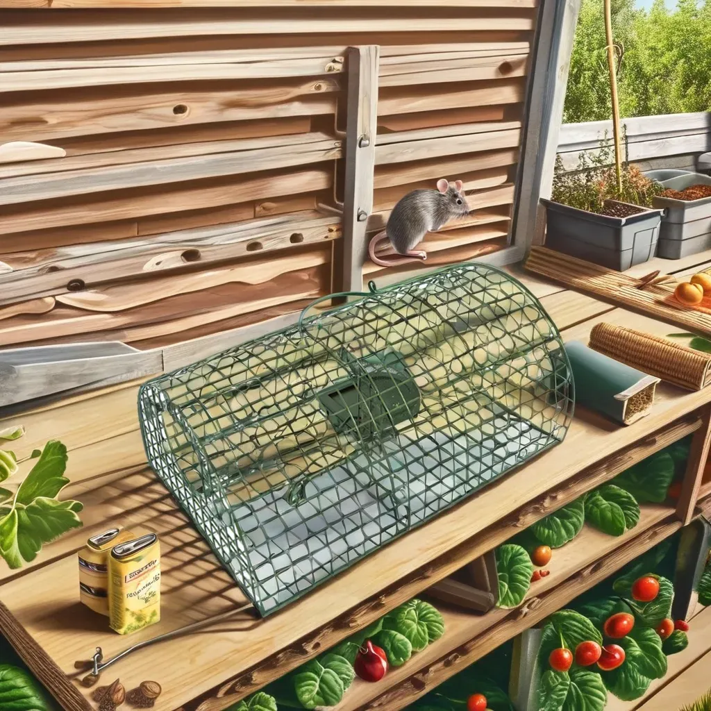 High Quality Metal Wire Mesh Mouse Trap Cage Rat Catcher Cage Sustainable Mouse Repeller Animal Control