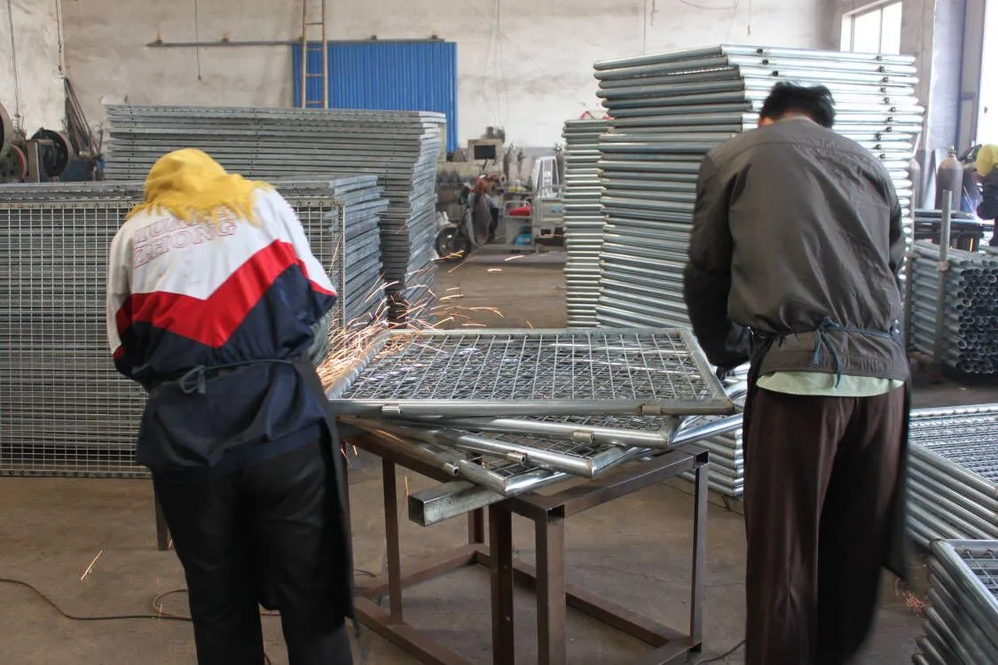 Round Pipe Splice Plate Double Wing Entrance Mesh Metal Door