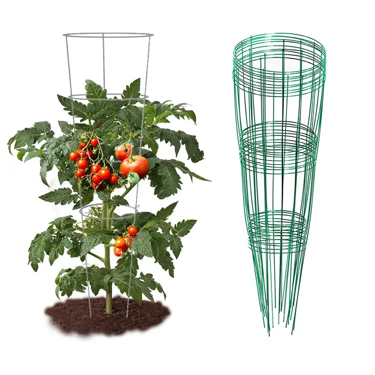 Garden Plant Support Climbing Plants Conical Trellis Supporter Frame