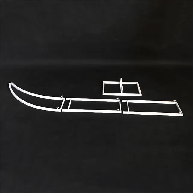 Square Pipe Wedding Arch Shelf Horn Outdoor Home Decor Flower Fixed Stand Arch Garden Arch