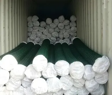 ROLL PVC Coated Diamond Shape Wire Mesh Steel Galvanize Chain Link Fence