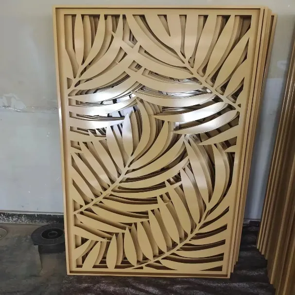 Laser Cut Metal Fence Privacy Panels Screen Decorative Fence Laser Cut Wall Panel