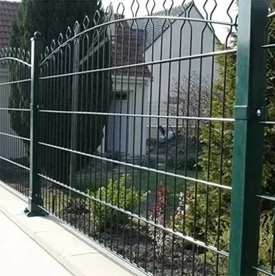 Arrow-head Design Decorative Panel Mesh Fence Metal Security Fence for Garden and Sports Farm Wood Factory Fencing