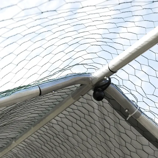 Gable Top Chicken Coop Cage Pen Dog Kennel Duck House Large Metal New Product Chicken Farm Chicken House