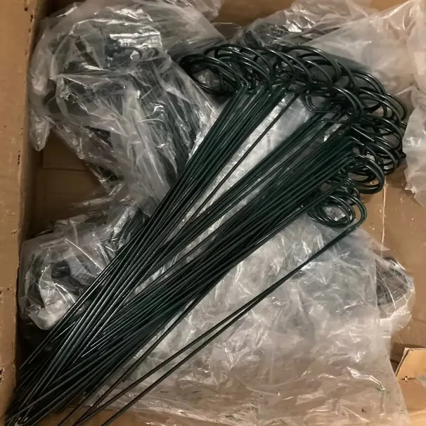 Solid Steel Painted Single Stem Plant Support