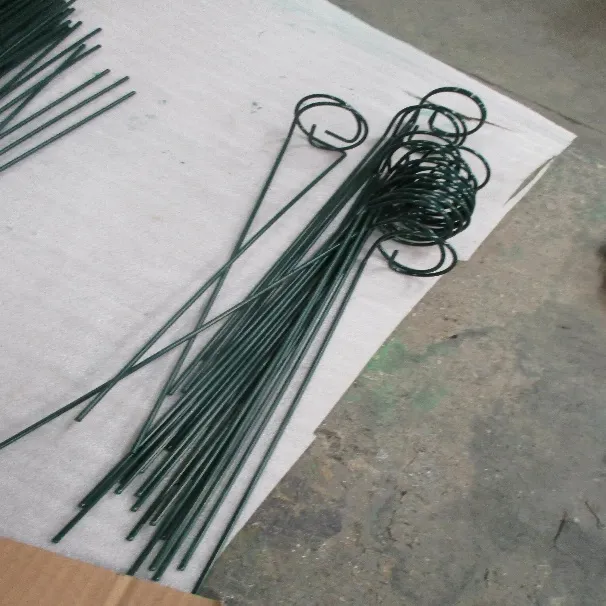 Solid Steel Painted Single Stem Plant Support