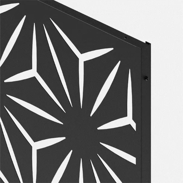 Laser Cut Metal Fence Privacy Panels Screen Decorative Fence Laser Cut Wall Panel