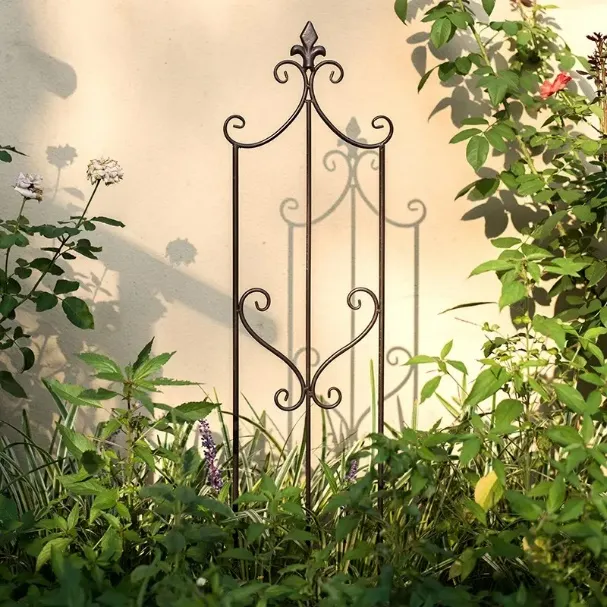 Outdoor Decoration Metal Garden Trellis for Plants Climbing Support