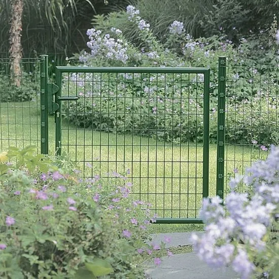 Link Wire Mesh Fence Single Wing Gate Square Pipe(Deco Panel) Powder Coating Welded Wire Mesh Panel Garden Gate
