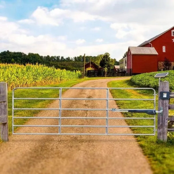 High Quality Galvanized Farm Gates with Smooth Edges for Safe Handling and Animal Protection