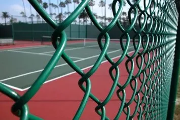 ROLL PVC Coated Diamond Shape Wire Mesh Steel Galvanize Chain Link Fence