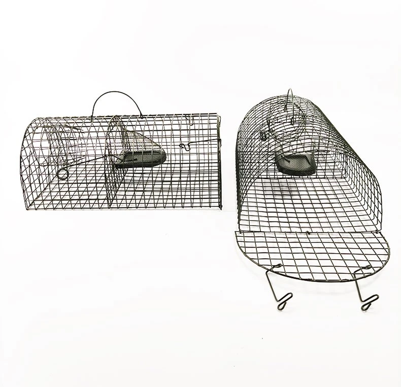High-Quality Metal Wire Mesh Mouse Trap Rat Catcher Humane