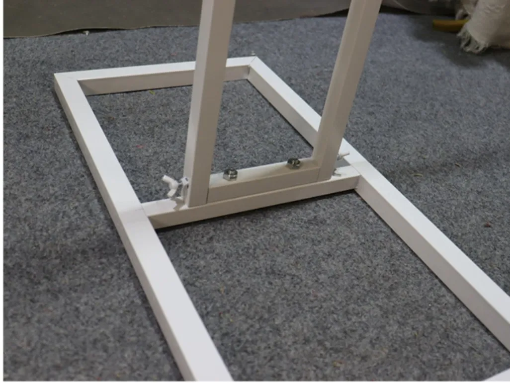 Square Pipe Wedding Arch Shelf Horn Outdoor Home Decor Flower Fixed Stand Arch Garden Arch