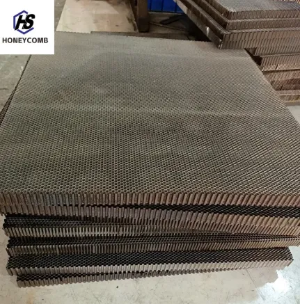 The role of honey comb sandwich panel in airflow straightening machine