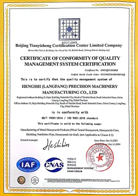 alloy honeycomb sheet