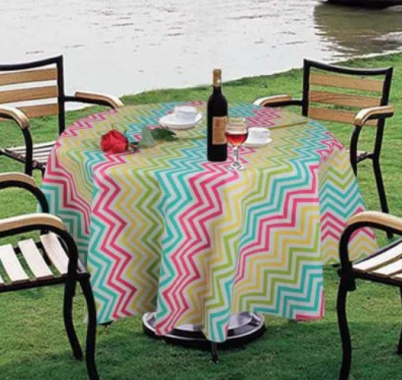 Long-lasting PEVA Vinyl Tablecloth Material