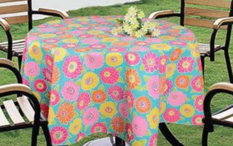 PEVA table cloth environmental benefits