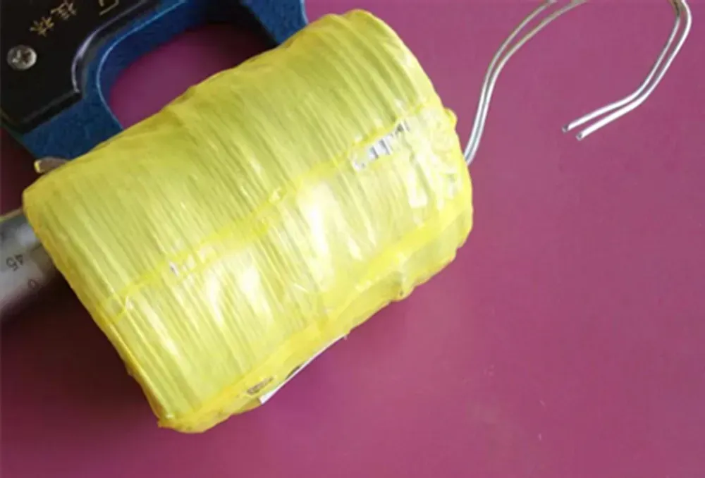 white annealed wire spools