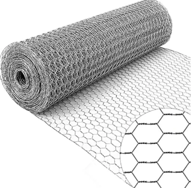 Hexagonal Wire Netting in Construction