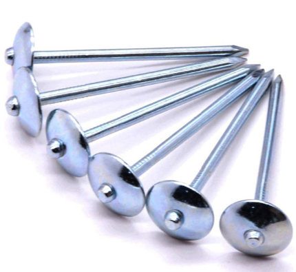 Roofing Nail Large Umbrella Head Design