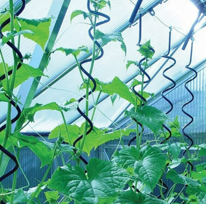 Spiral Plant Supports Made Easy