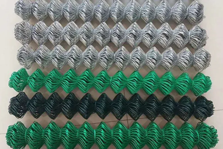 chicken wire on fence