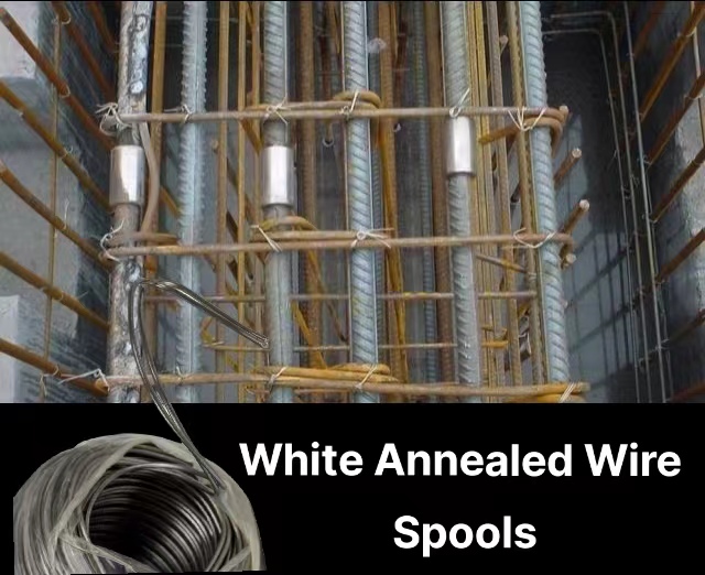 White Annealed Wire Spools Metal Tie Wire Coils Manufacturer