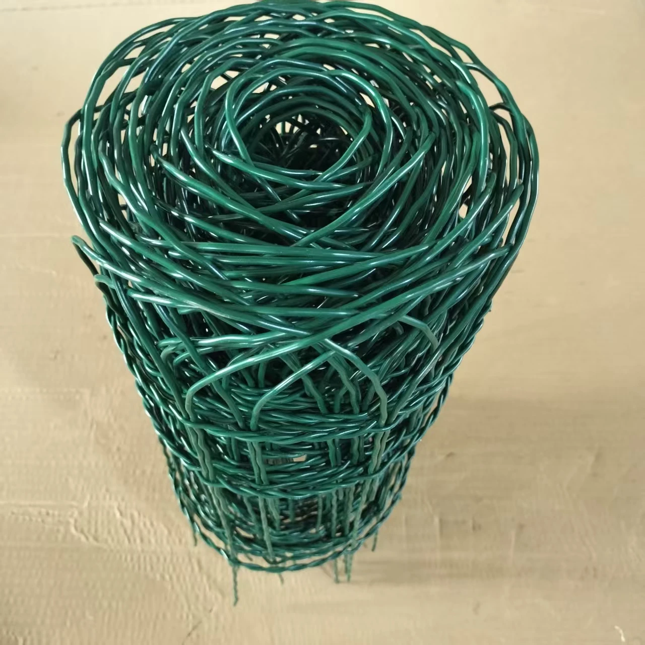 Green PVC Coated Garden Border Fence