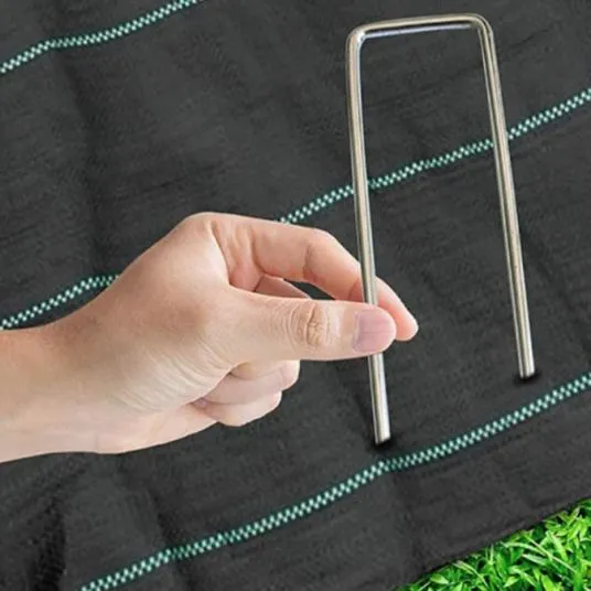 Tiny U-Shaped Nails: Your Garden’s Best Friend