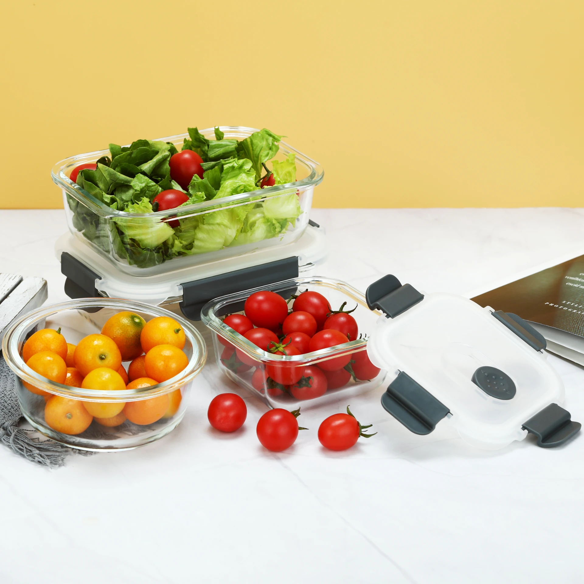 Wholesale Glass Food Storage Containers