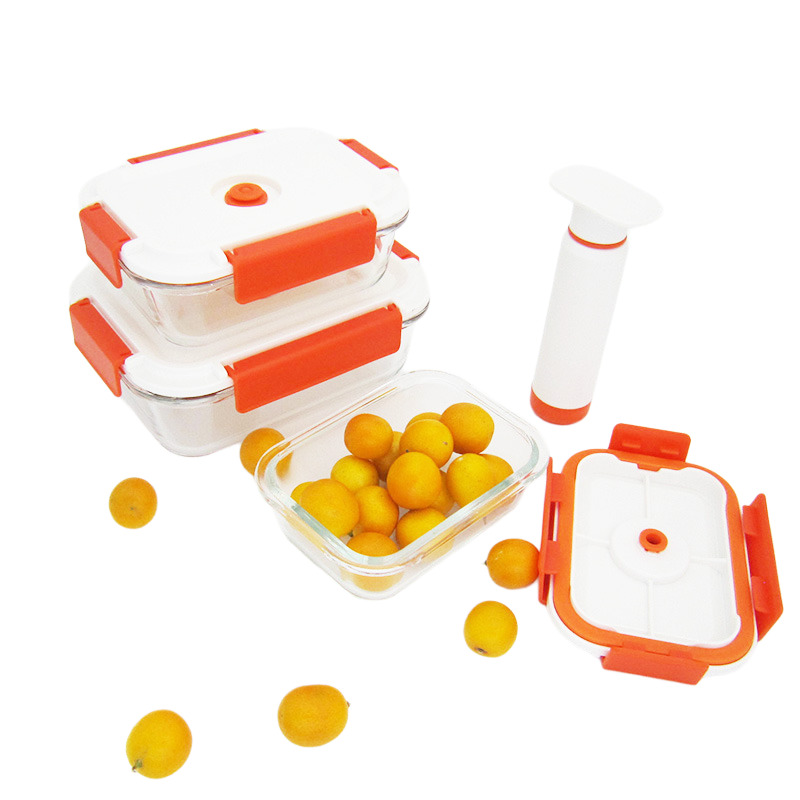 Vacuum Container for Food with Pump – Fresher, Leakproof