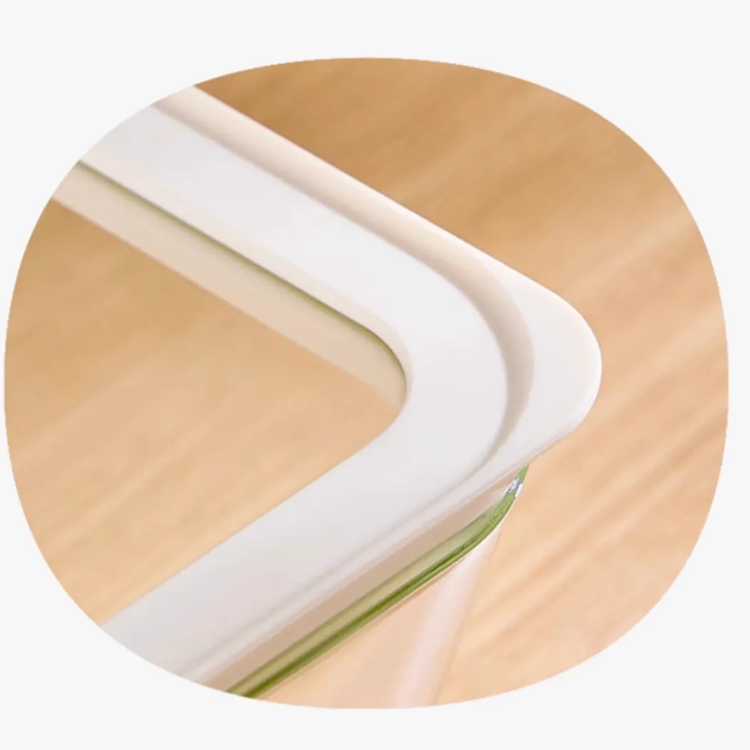 [All Microwave Safe]  High Borosilicate Glass Food Storage Container , Oven Safe without Lid, Dishwasher Safe