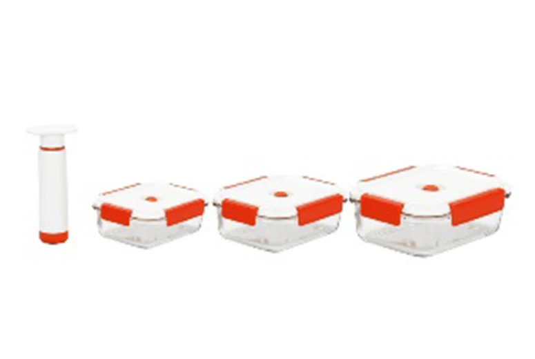 glass food containers with glass lids